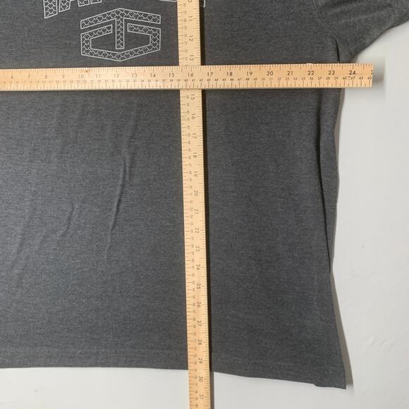 Tapout Mens Shirt 2XL Gray Logo Short Sleeve Tee MMA Casual T shirt Gym Workout - Picture 5 of 8